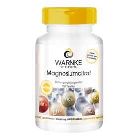 Warnke Vitalstoffe | Citrate de magnésium