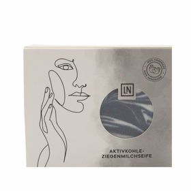 LaNaturél Handgemaakte actieve kool- & geitenmelkzeep (110g)