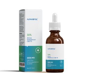 ALPHABINOL® 30% 3000 mg huile à spectre complet premium