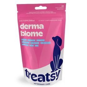Treatsy Dermabiome – Voedingssupplement tegen allergieën, jeuk & immuniteit voor honden
