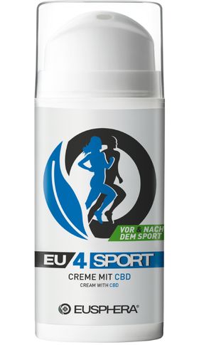 Crème au CBD pour la récupération musculaire | EU4SPORT - Eusphera