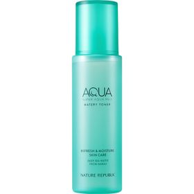 NATURE REPUBLIC Super Aqua Max Toner – Tonique rafraîchissant pour le visage à l'effet hydratant