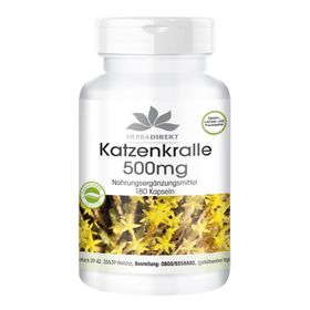 Warnke Vitalstoffe | Kattenklauw-capsules 500 mg