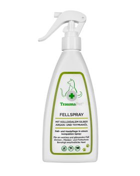 TraumaPet Spray pour le pelage à l'argent colloïdal pour chiens et chats