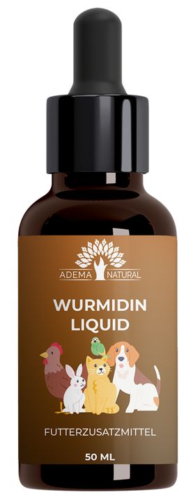 ADEMA NATURAL® WURMIDIN Liquid | Voedingssupplement | 21 dagen kuur