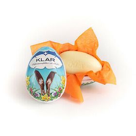 Klar Seifen - Oeuf de Pâques Klar orange / oreilles de lapin (sans huile de palme)