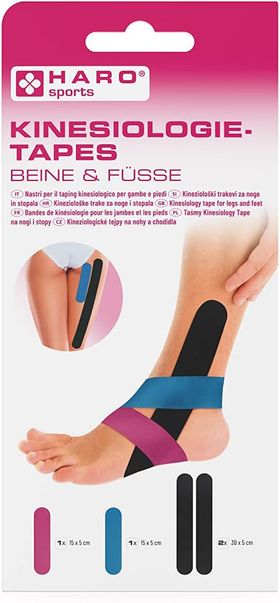 Haro Kinesiologietapes voor benen en voeten