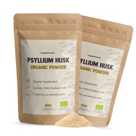 Cupplement® - Psylliumvezels Poeder Biologisch - Combipack