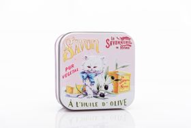 La Savonnerie de Nyons - Metalen doos met zeep "Perzische katjes"