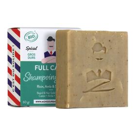 Monsieur BARBIER - Solide 2-in-1 shampoo voor baard en haar voor mannen