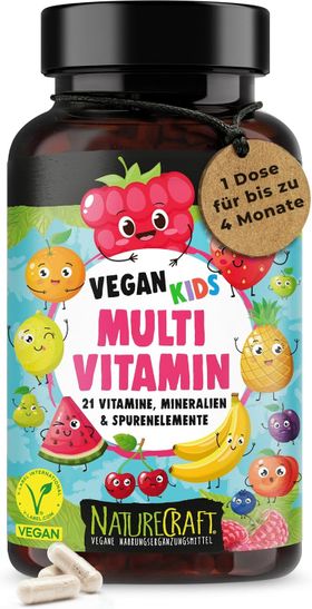 NatureCraft Vegan Kindermultivitaminen