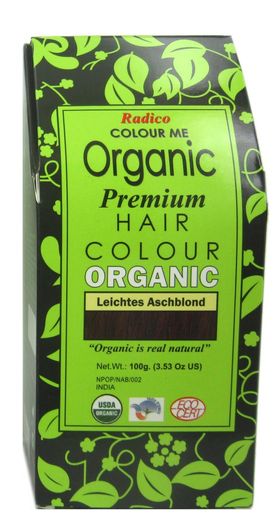 Radico Color Me Biologische Plantaardige Haarkleur Licht Asblond