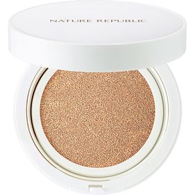 NATURE REPUBLIC Green Derma Cica Serum Cushion SPF50+ 02 Natural Beige