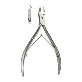 Excellent Solingen Pince à cuticules, lame fine et incurvée de 9 mm