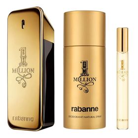 Rabanne - Coffret 1 Million - Eau de Toilette 100ml + 10ml + Déodorant 150ml