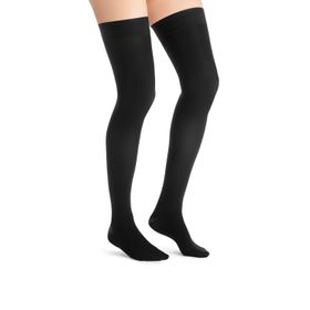 JOBST Ultrasheer Dijkous Klasse 2 Ag Wide Regular Dots Zwart Medium