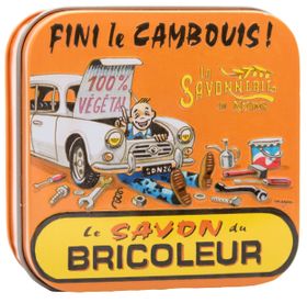 La Savonnerie de Nyons - Metalen doosje met zeep "Artisan soap"