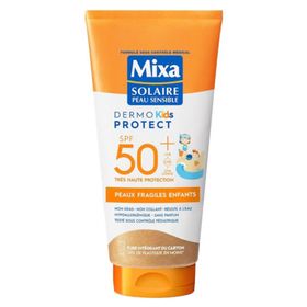 Mixa - Lait Solaire Enfants Dermo Kids Protect SPF50+ - Peaux Fragiles