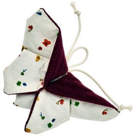 Käthe Kruse ORIGAMI Knister grijpspeeltje / grijpspeelgoed Vlinder