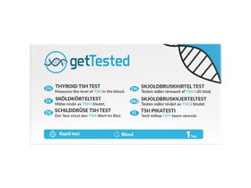 GetTested Test TSH de la thyroïde