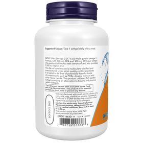Now Foods Ultra Omega 3-D : huile de poisson