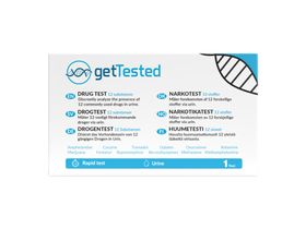 GetTested Test de drogues Large (12 substances)