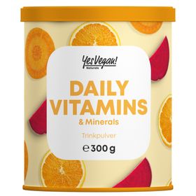 Multivitamine Drinkpoeder A-Z hooggedoseerd (300 g) - Vitamine C B12 D3 Mineralen Drink vegan