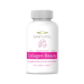 Santurel Collagen Beauty - Voor het haar, rimpels en nagels - Gotu kola - Heermoes -Collageen