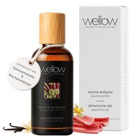 Wellow Sauna-Aufguss Rhubarbe-Vanille