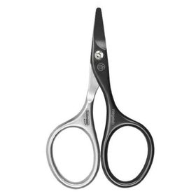 Niegeloh Solingen Babyschaar Inox stijl Titanium, zwart, zelfsluitend.