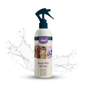 nimo® spray anti feutre pour chiens, chats • dissout le pelage feutré et facilite le démêlage