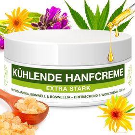 H4H Naturals® Baume CBD Bio Antidouleur – Genoux, Articulations, Nuque & Muscles