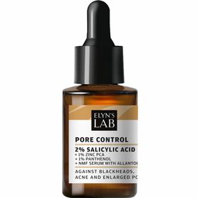 ELYN'S LAB Sérum contrôle des pores avec 2 % d'acide salicylique, 1 % de zinc PCA et du panthénol