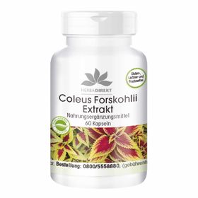 Warnke Vitalstoffe | Coleus Forskohlii-extract 50 mg