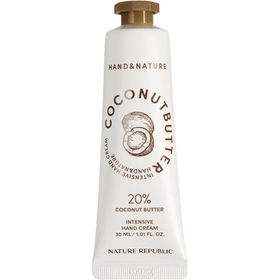 NATURE REPUBLIC Hand & Nature Crème pour les mains au beurre de coco – Soin intensif pour les mains