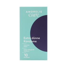 AMORELIE Care »Préservatifs extra-fins«