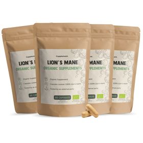 Cupplement® - Lion's Mane Capsules 500 mg Biologisch - Multipack