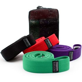 SHAPEVITAL Set de bandes de fitness | 4 niveaux de résistance