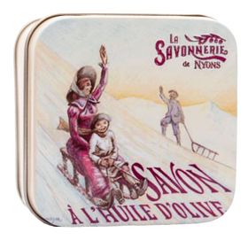 La Savonnerie de Nyons - Metalen doos met zeep - Sleetochten
