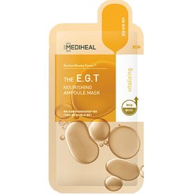 MEDIHEAL The E.G.T Nourishing Ampoule Mask – Masque en tissu raffermissant anti-rides
