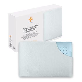 INPHYSIO Oreiller avec gel rafraîchissant ClimaConfort ICE