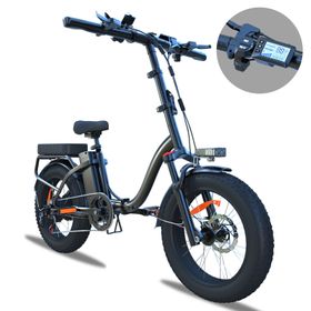 BLUVALL Z01 Opvouwbare elektrische fiets, 36V 13Ah verwijderbare accu, Shimano 7 versnellingen