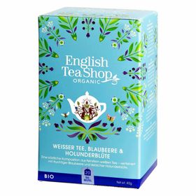 English Tea Shop Witte thee met bosbes & vlierbloesem