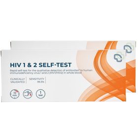 The Tester - Autotest VIH 2-pack – Dépistage à domicile des IST