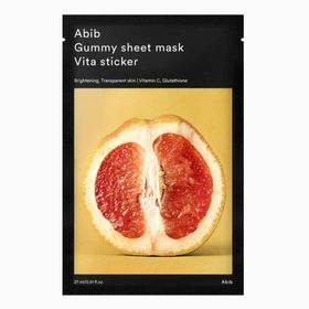 ABIB Gummy Sheet Mask Vita Sticker – Gezichtsmasker met stralend effect