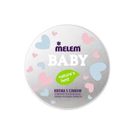 Melem Baby Crème met zinkoxide tegen roodheid & irritatie