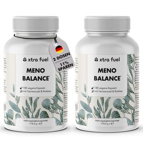 XTRA FUEL Menopauze Capsules - Meno Balance met yam, rode klaver, valeriaan en ijzer
