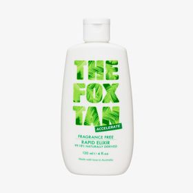 The Fox Tan Fragrance Free Rapid Tanning Elixir