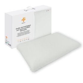 INPHYSIO Oreiller dermatologique en mousse à mémoire avec housse DermaZen