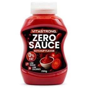Vitastrong Ketchup Zero - 0% de matières grasses, faible en sucres et en calories